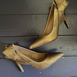 I.N.C. Gold Heels